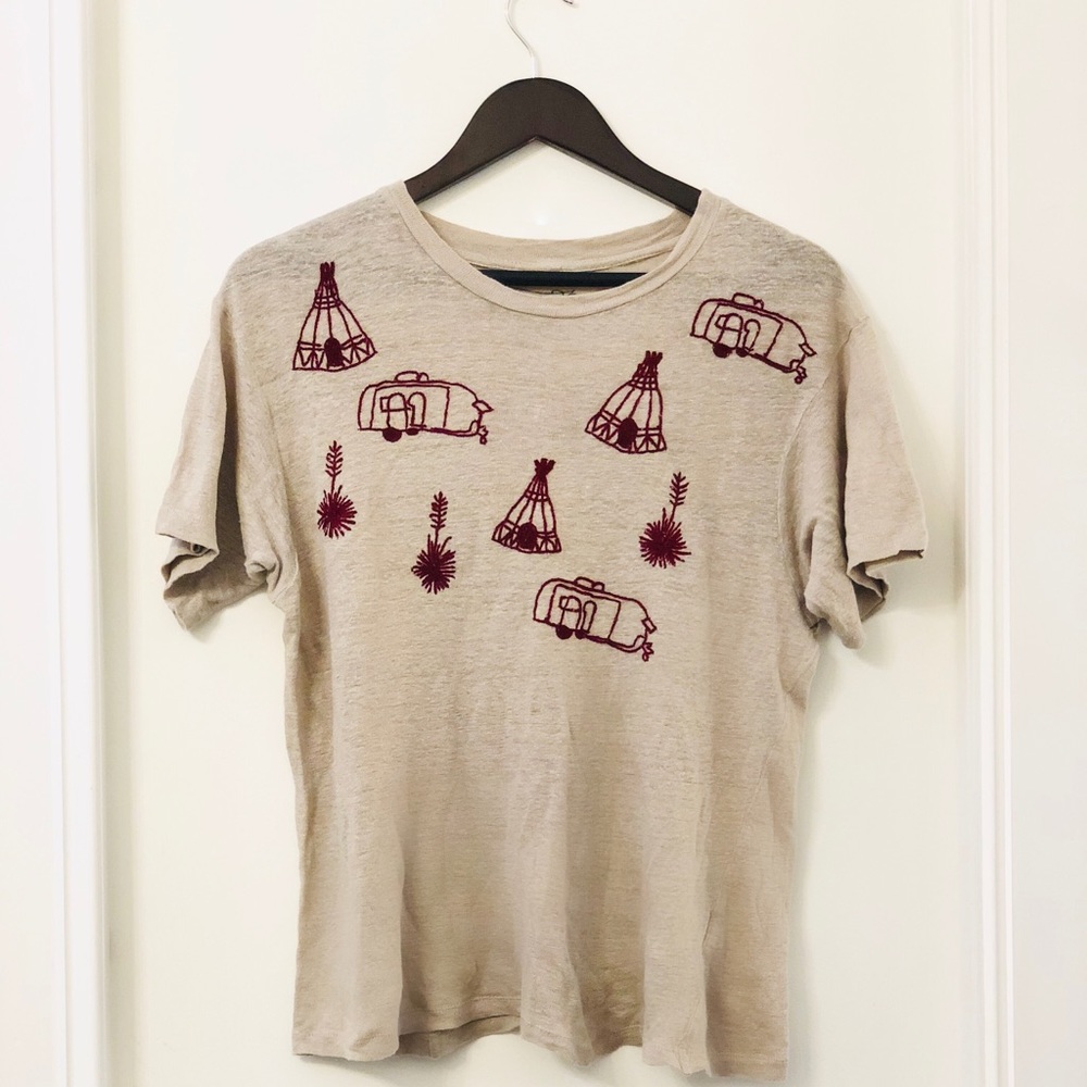 NEW Banner Day Tee Pee Camper Tee